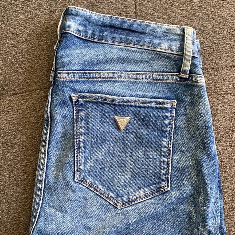Guess mid rise denim